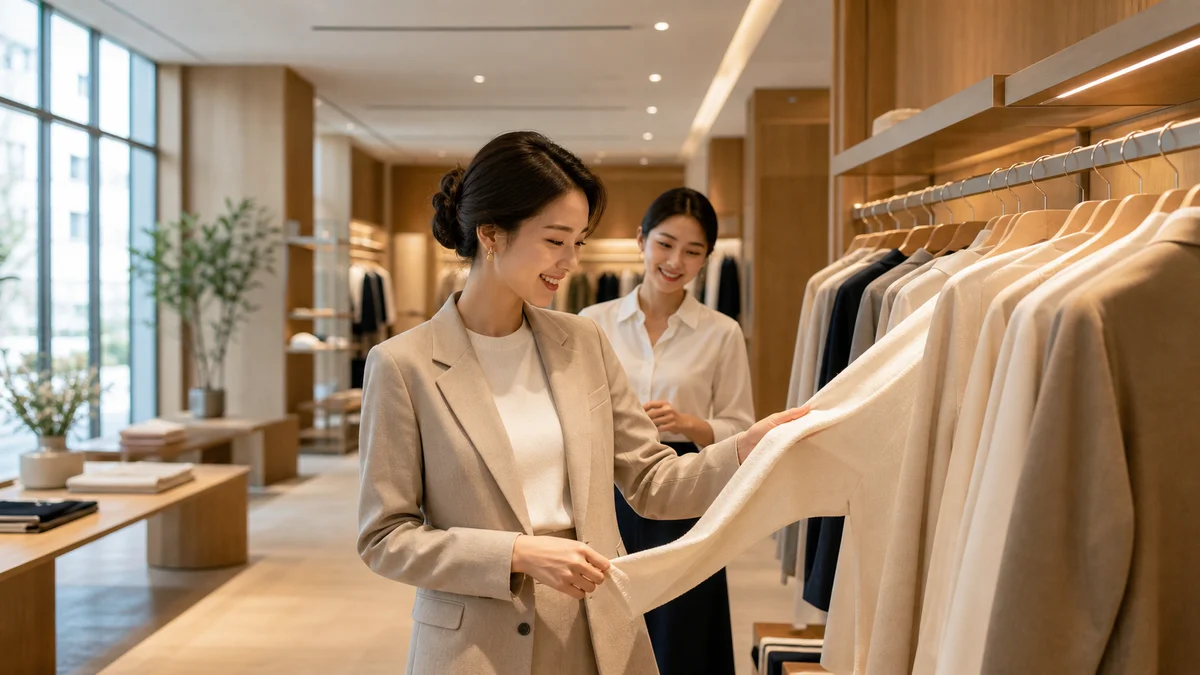 Trải nghiệm mua sắm cá nhân hóa cao cấp trong không gian thời trang Bắc Âu sang trọng
