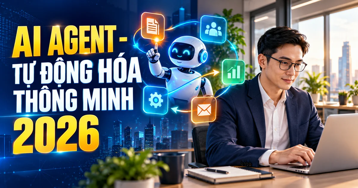 AI Agent là gì? Xu hướng tự động hóa thông minh cho doanh nghiệp 2026