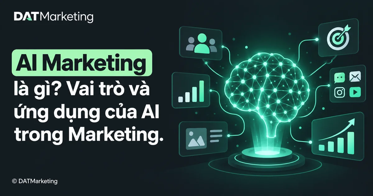 AI Marketing là gì? Vai trò và ứng dụng thực tế
