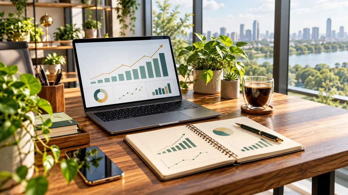 Không gian phân tích hiệu suất và đo lường chỉ số cụm nội dung marketing