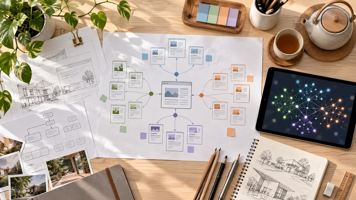 Mô hình kiến trúc Content Hub mẫu dành cho doanh nghiệp B2B