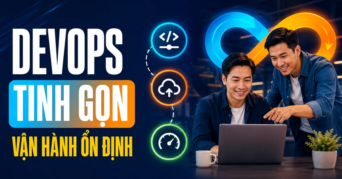 DevOps cho đội ngũ tinh gọn: Triển khai nhanh & ổn định
