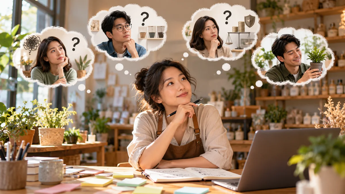 Chuyên viên marketing phân loại các thẻ câu hỏi và nhu cầu khách hàng theo từng giai đoạn hành trình mua.