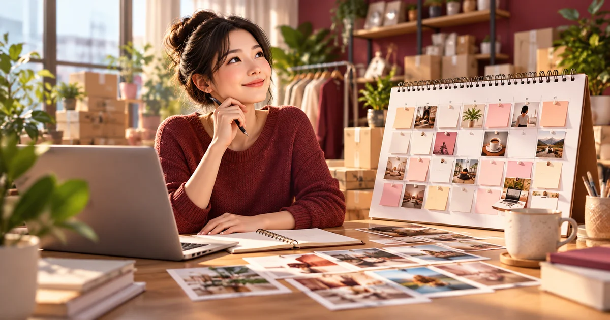 Lịch nội dung 90 ngày cho doanh nghiệp nhỏ