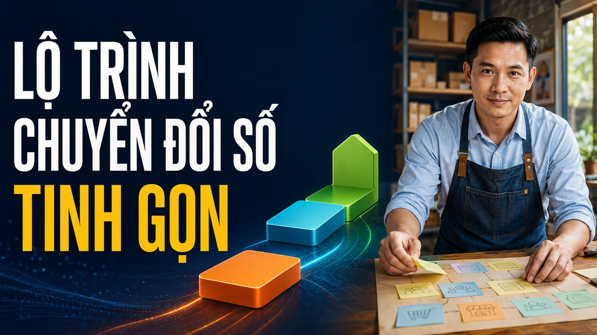 Quản lý và đội ngũ rà soát lộ trình chuyển đổi số qua các cổng quyết định