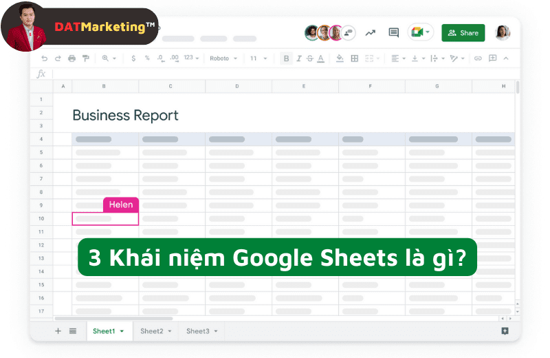 3 Khái niệm Google Sheets là gì?