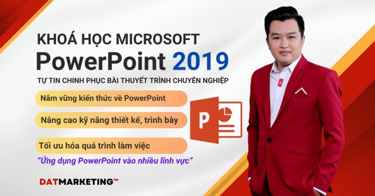 Khóa học PowerPoint 2019 – Tự tin chinh phục bài thuyết trình chuyên nghiệp