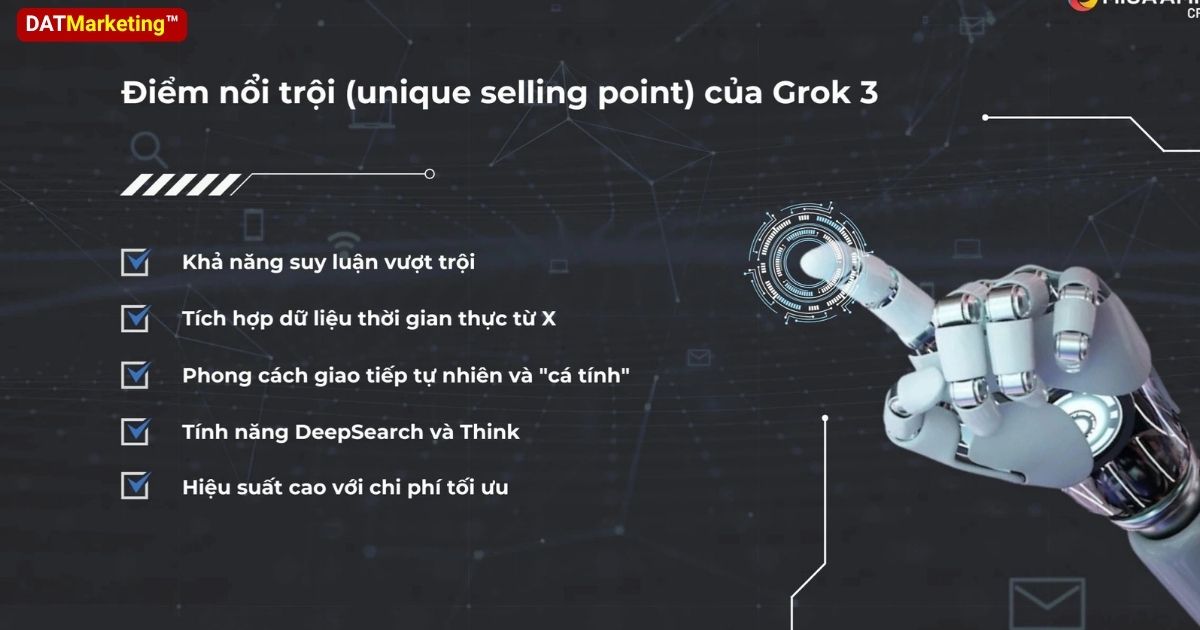 Tính Năng Đột Phá Của Grok 3